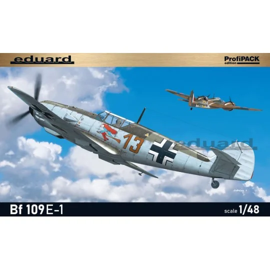Bf 109E-1, Profipack, 1/48 - Eduard Plastic Kits 8261