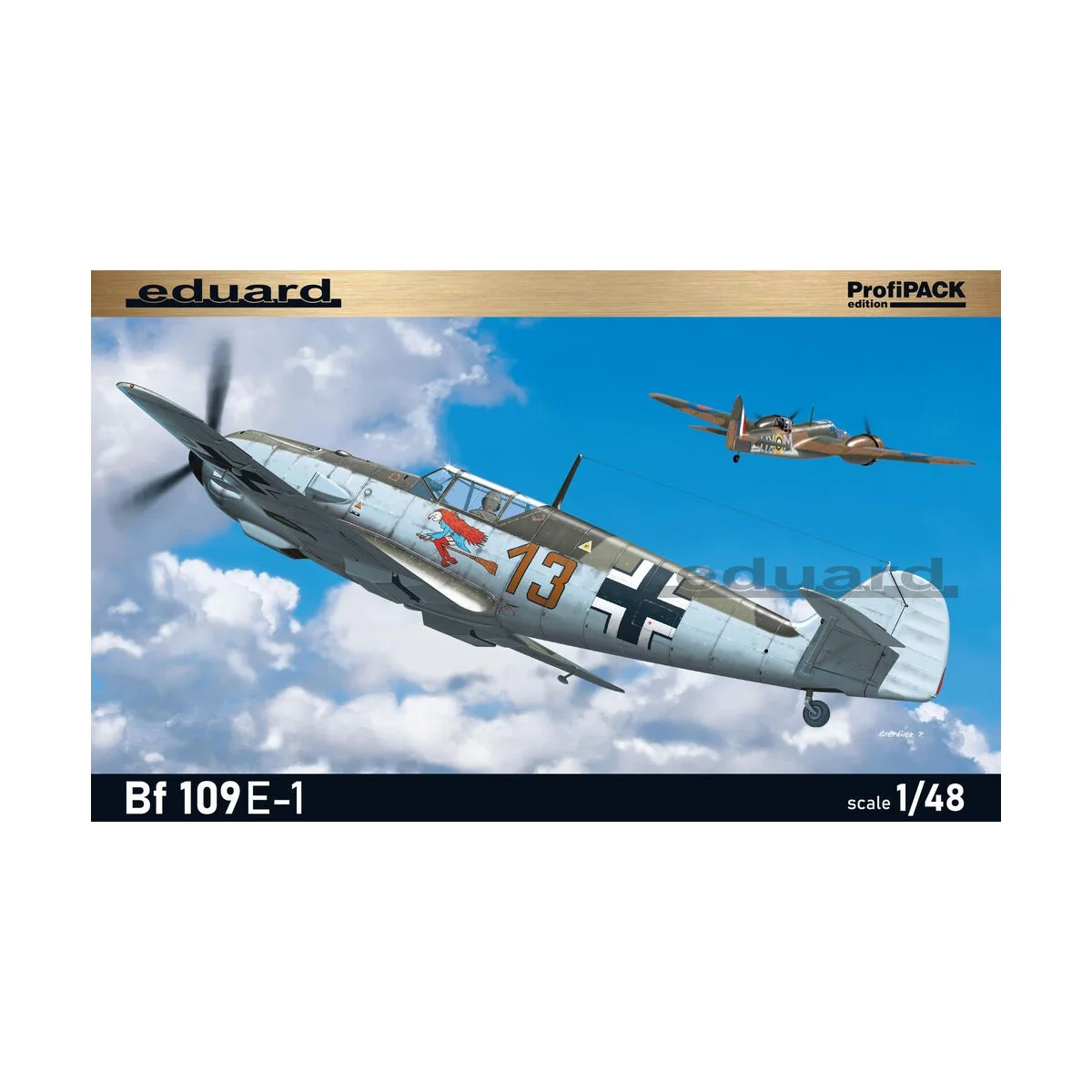 Bf 109E-1, Profipack - Eduard Plastic Kits 8261