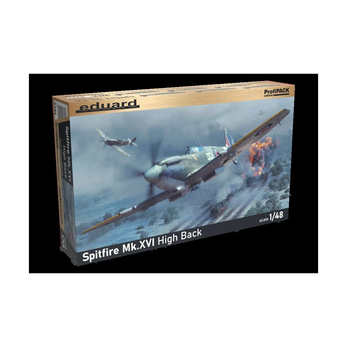 Spitfire Mk.XVI High Back 1/48 EDUARD-PROFIPACK, 1/48 - Eduard Plas...