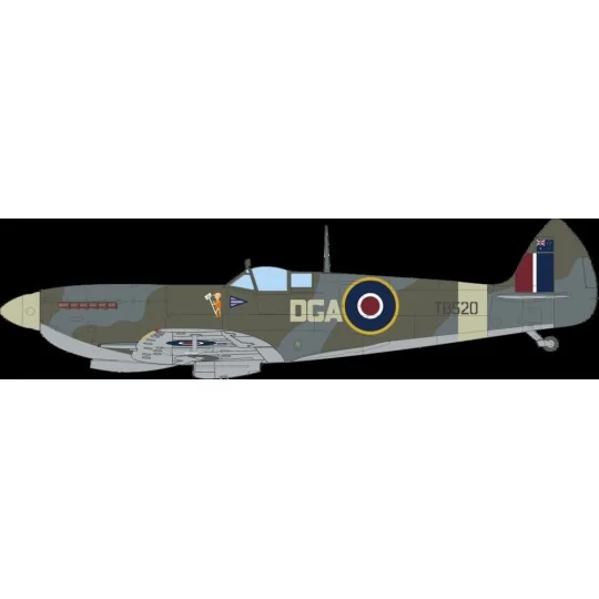 Spitfire Mk.XVI High Back 1/48 EDUARD-PROFIPACK, 1/48 - Eduard Plas...