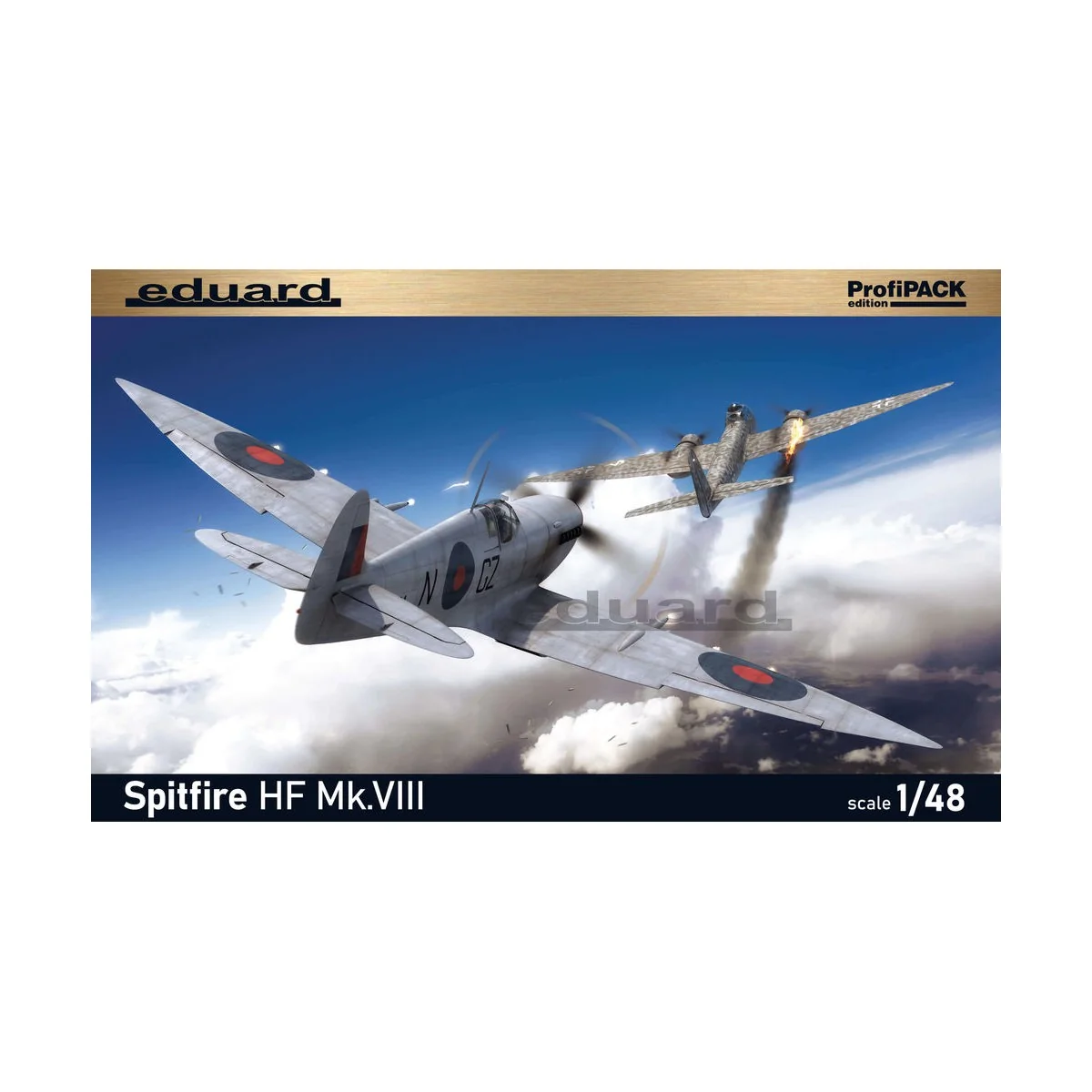 Spitfire HF Mk.VIII Profipack, 1/48 - Eduard Plastic Kits 8287 Spitfire HF Mk.VIII Profipack, 1/48 - Eduard Plastic Kits 8287