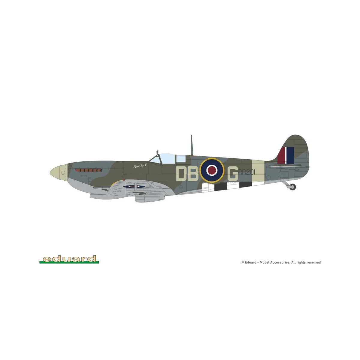 Spitfire Mk.Ixe EDUARD-PROFIPACK, 1/48 - Eduard Plastic Kits 8288 Spitfire Mk.Ixe EDUARD-PROFIPACK, 1/48 - Eduard Plastic Kits 8288