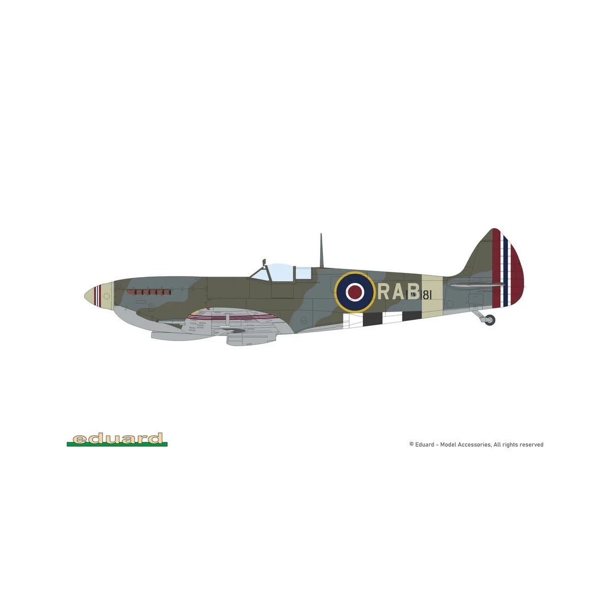 Spitfire Mk.Ixe EDUARD-PROFIPACK, 1/48 - Eduard Plastic Kits 8288 Spitfire Mk.Ixe EDUARD-PROFIPACK, 1/48 - Eduard Plastic Kits 8288