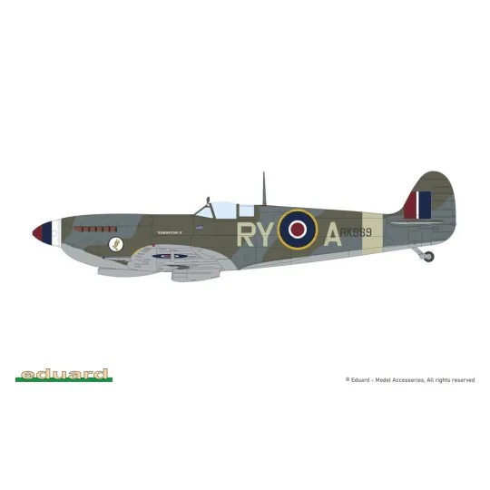 Spitfire Mk.Ixe EDUARD-PROFIPACK, 1/48 - Eduard Plastic Kits 8288 Spitfire Mk.Ixe EDUARD-PROFIPACK, 1/48 - Eduard Plastic Kits 8288