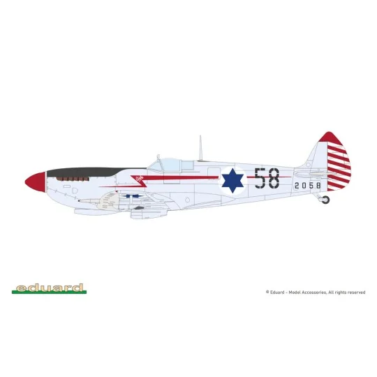 Spitfire Mk.Ixe EDUARD-PROFIPACK, 1/48 - Eduard Plastic Kits 8288 Spitfire Mk.Ixe EDUARD-PROFIPACK, 1/48 - Eduard Plastic Kits 8288