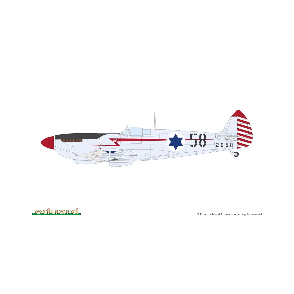 Spitfire Mk.Ixe EDUARD-PROFIPACK, 1/48 - Eduard Plastic Kits 8288 Spitfire Mk.Ixe EDUARD-PROFIPACK, 1/48 - Eduard Plastic Kits 8288