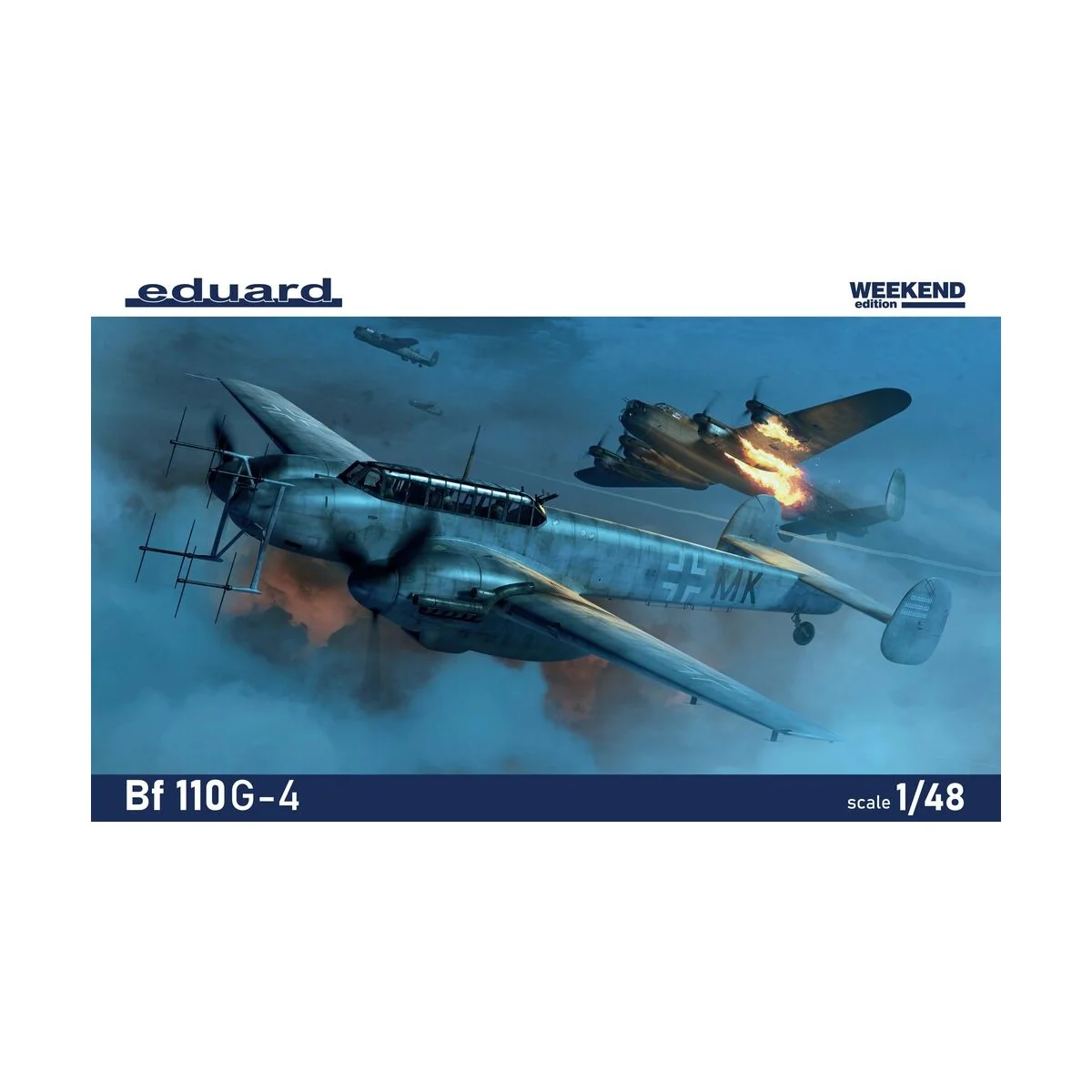 Bf 110G-4 1/48 Weekend edition - Eduard Plastic Kits 8405