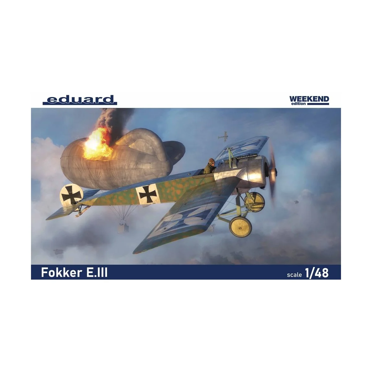 Fokker E.III 1/48 WEEKEND Edition, 1/48 - Eduard Plastic Kits 8419