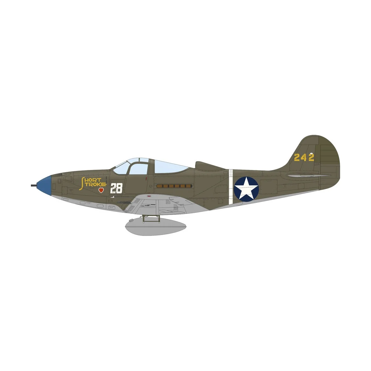 P-39K/L Airacobra EDUARD-WEEKEND - Eduard Plastic Kits 8463