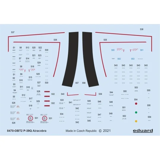 P-39Q Airacobra, Weekend Edition - Eduard Plastic Kits 8470