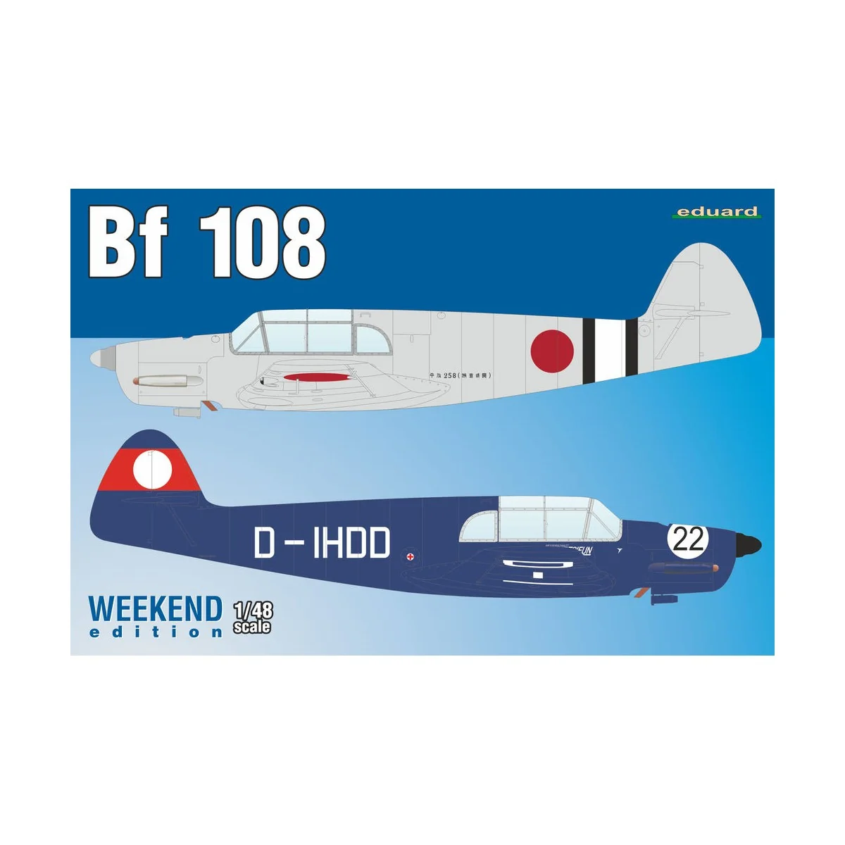 Bf 108, Weekend Edition, 1/48 - Eduard Plastic Kits 8479
