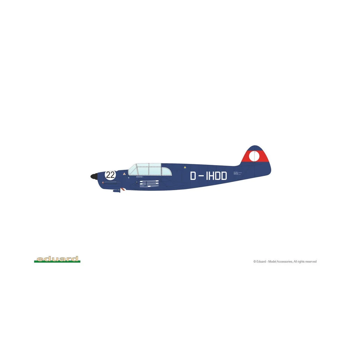 Bf 108, Weekend Edition, 1/48 - Eduard Plastic Kits 8479