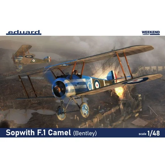 Sopwith F.1 Camel (Bentley) - Eduard Plastic Kits 8485