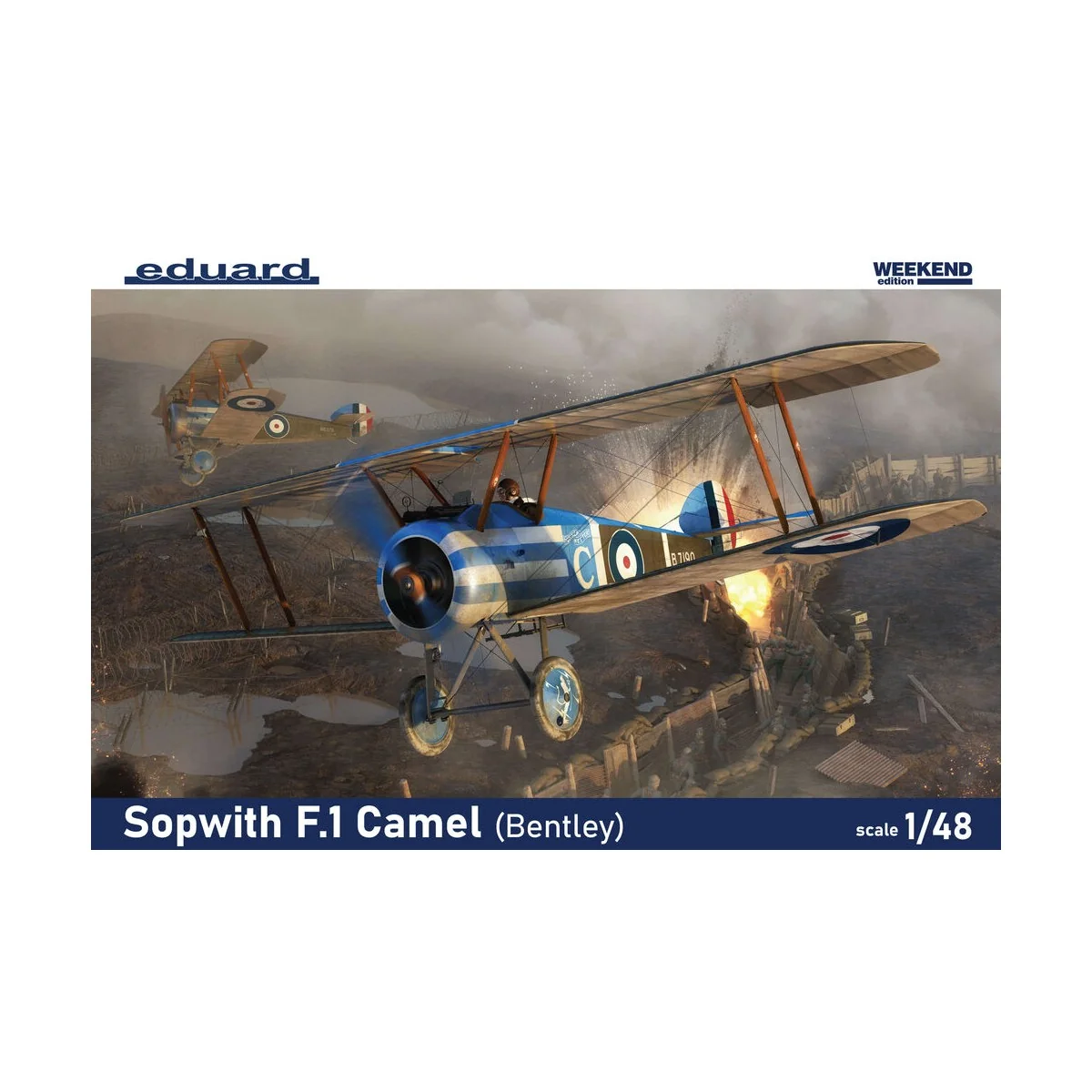 Sopwith F.1 Camel (Bentley) - Eduard Plastic Kits 8485