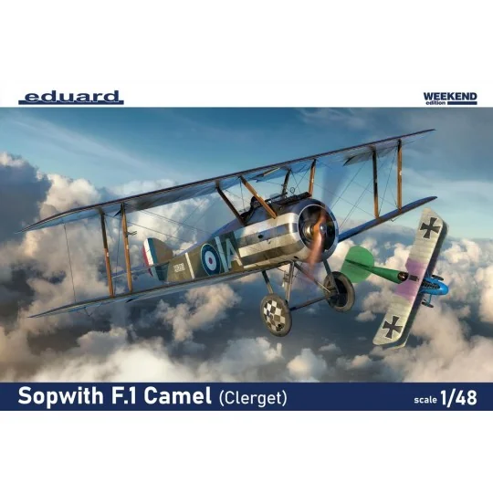 Sopwith F.1 Camel (Clerget), Weekend edition, 1/48 - Eduard Plastic...