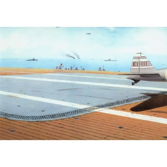 IJN Aircraft Carrier Deck WWII, 1/48 - Eduard Plastic Kits 8803