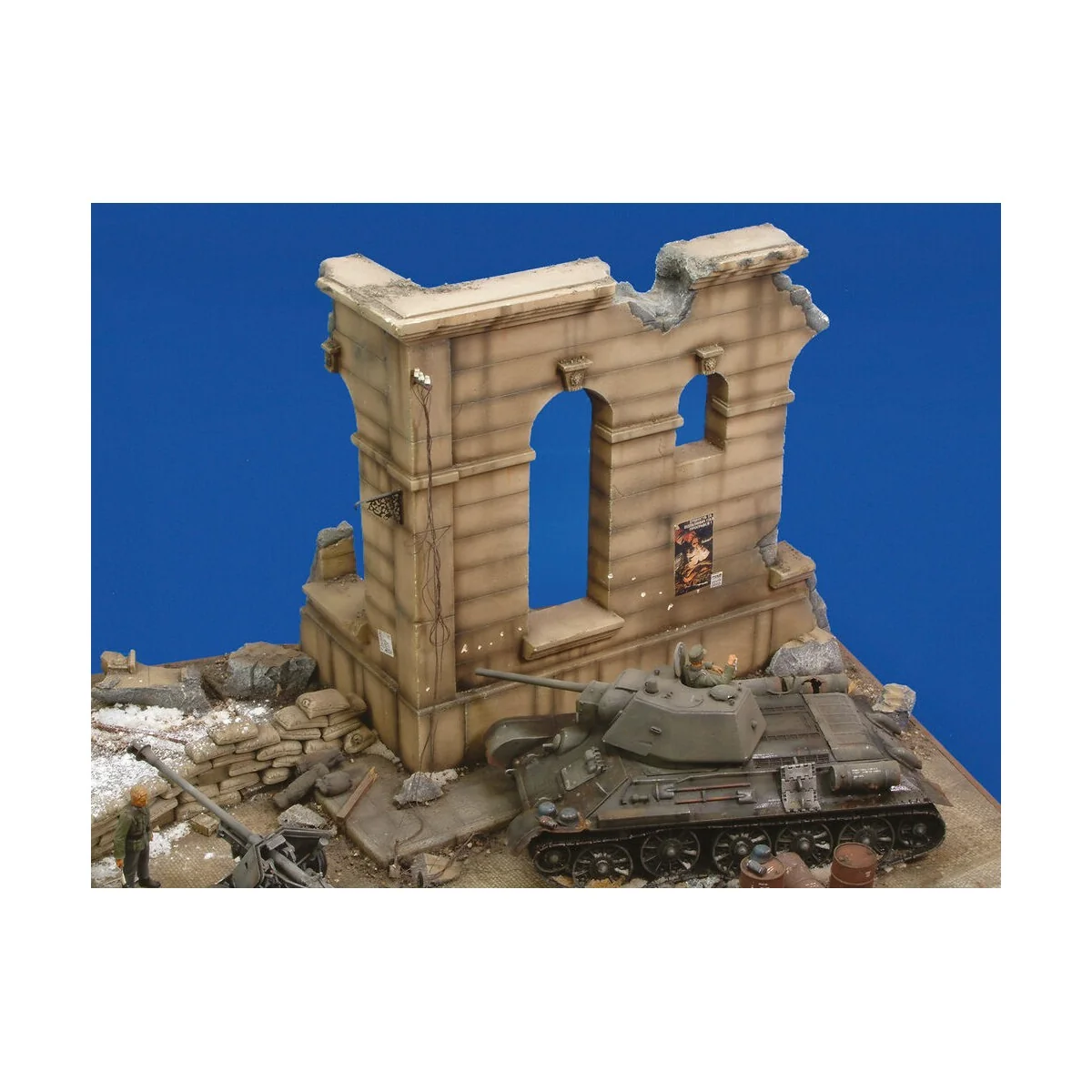 Russia monument ruin, 1/35 - Royal Model RM003