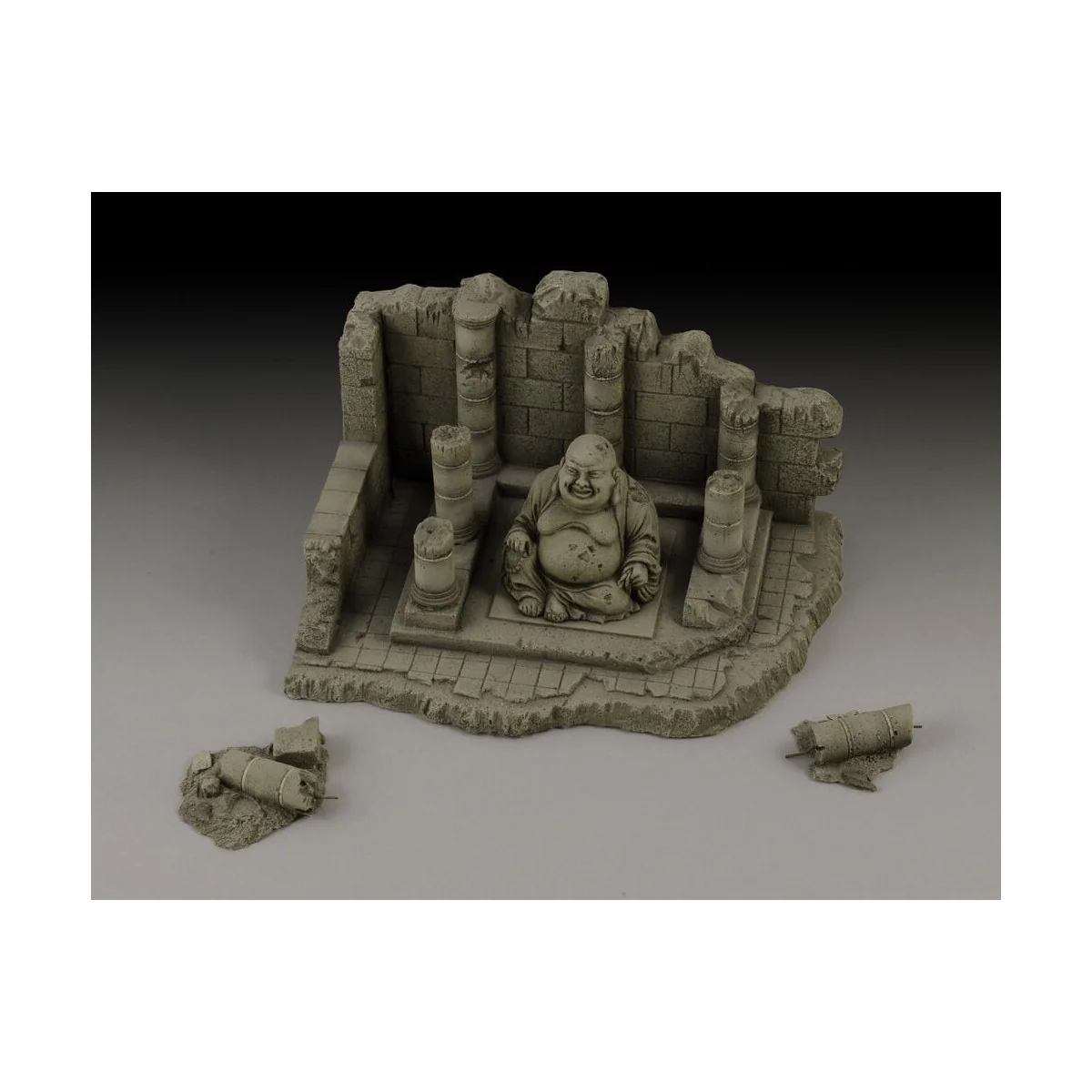 Temple with Buddha ruin - Royal Model RM016