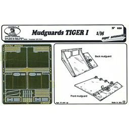 Tiger I mudguards - Royal Model RM020