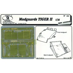 Tiger II mudguards - Royal Model RM021