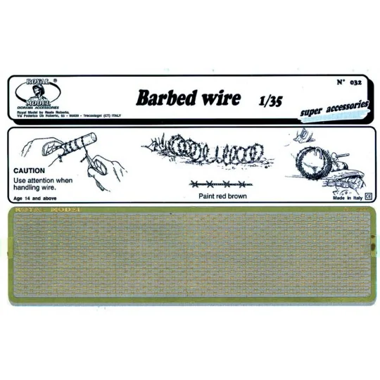 Barbed wire, 1/35 - Royal Model RM032