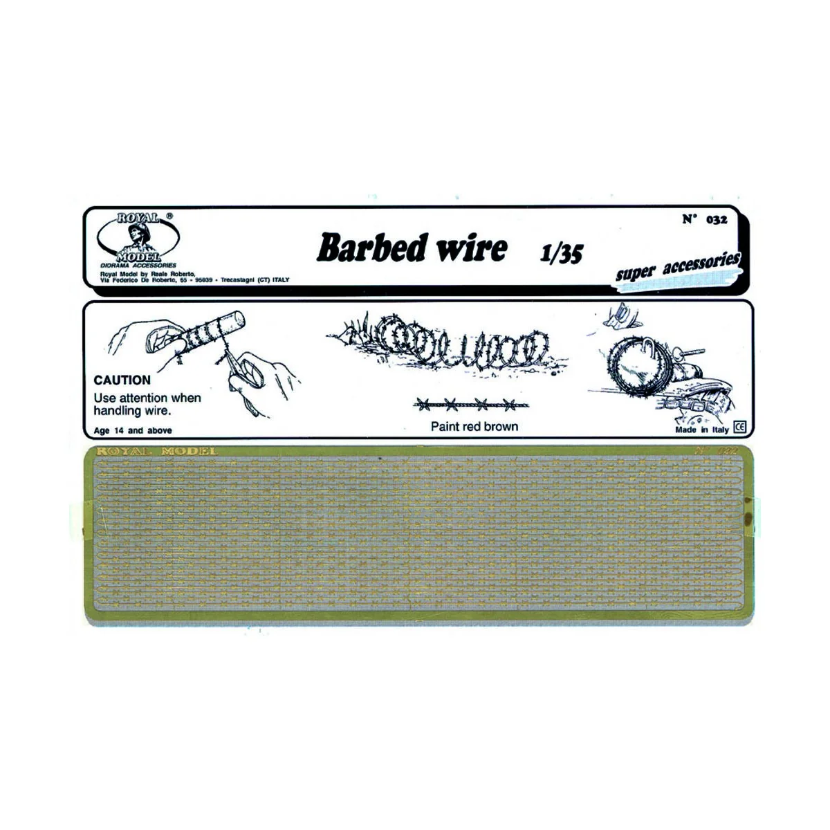 Barbed wire, 1/35 - Royal Model RM032