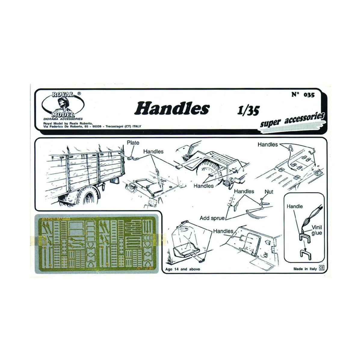 Handles - Royal Model RM035