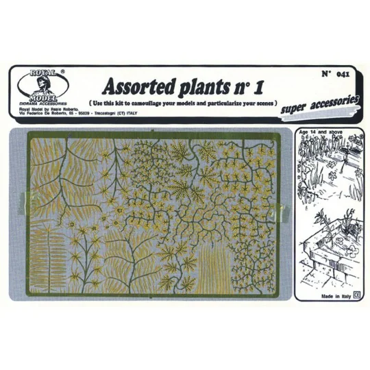 Assorted plants n.1 - Royal Model RM041