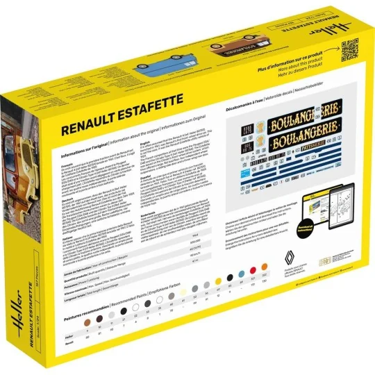 STARTER KIT Renault Estafette - Heller 56743