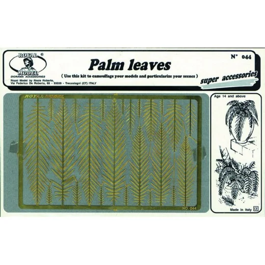Palm leaves - Royal Model RM044