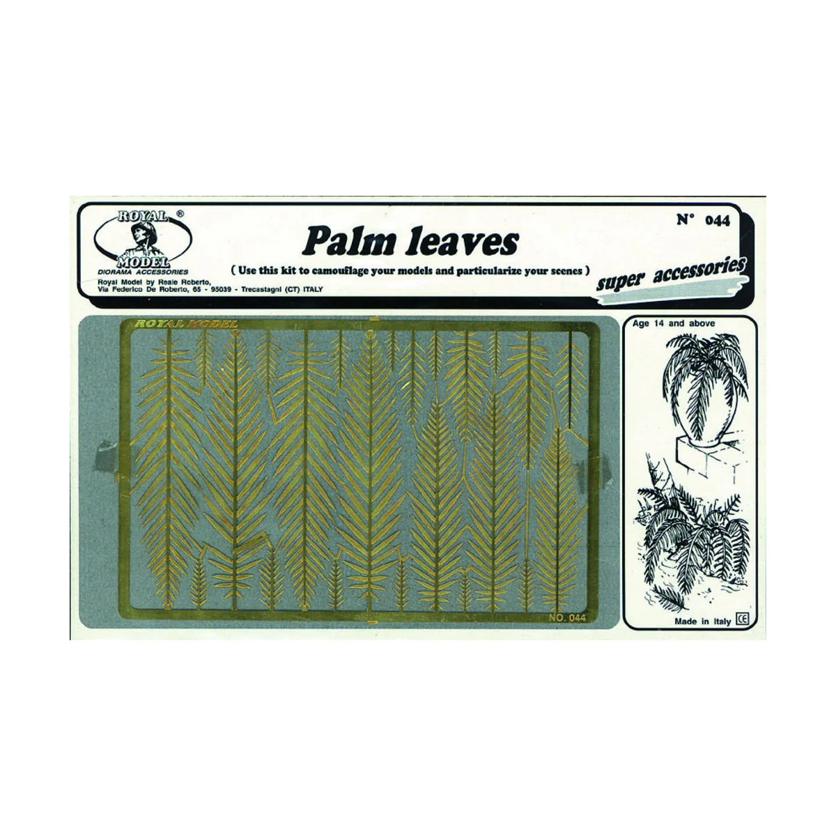 Palm leaves, 1/35 - Royal Model RM044