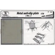 Metal anti-slip plate n.1 - Royal Model RM045