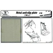 Metal anti-slip plate n.3 - Royal Model RM047