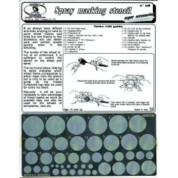 Spray masking stencil, 1/35 - Royal Model RM048