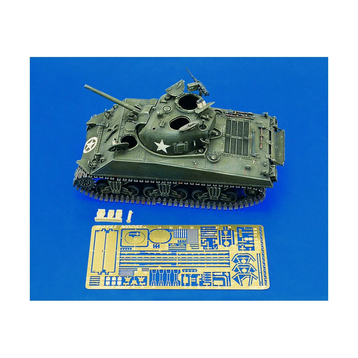 Sherman M4 A3 (for Tamiya kit), 1/35 - Royal Model RM052