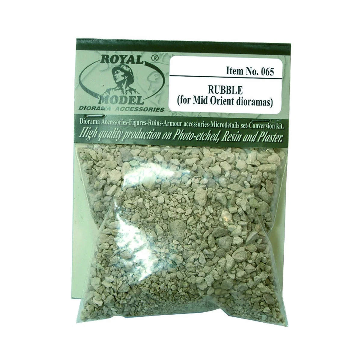 Rubble Mid Orient dioramas - Royal Model RM065
