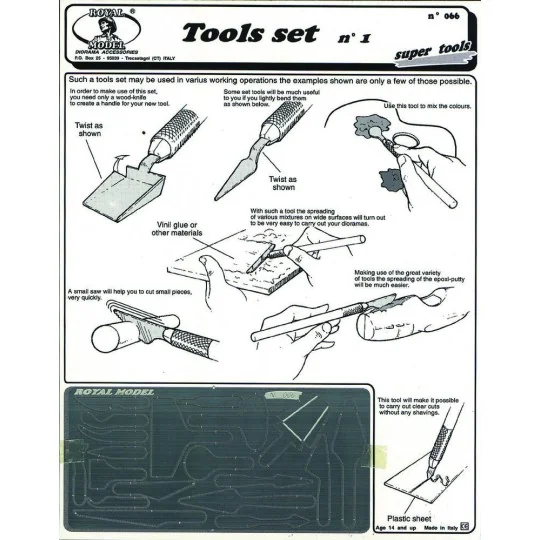 Tool set n.1 - Royal Model RM066