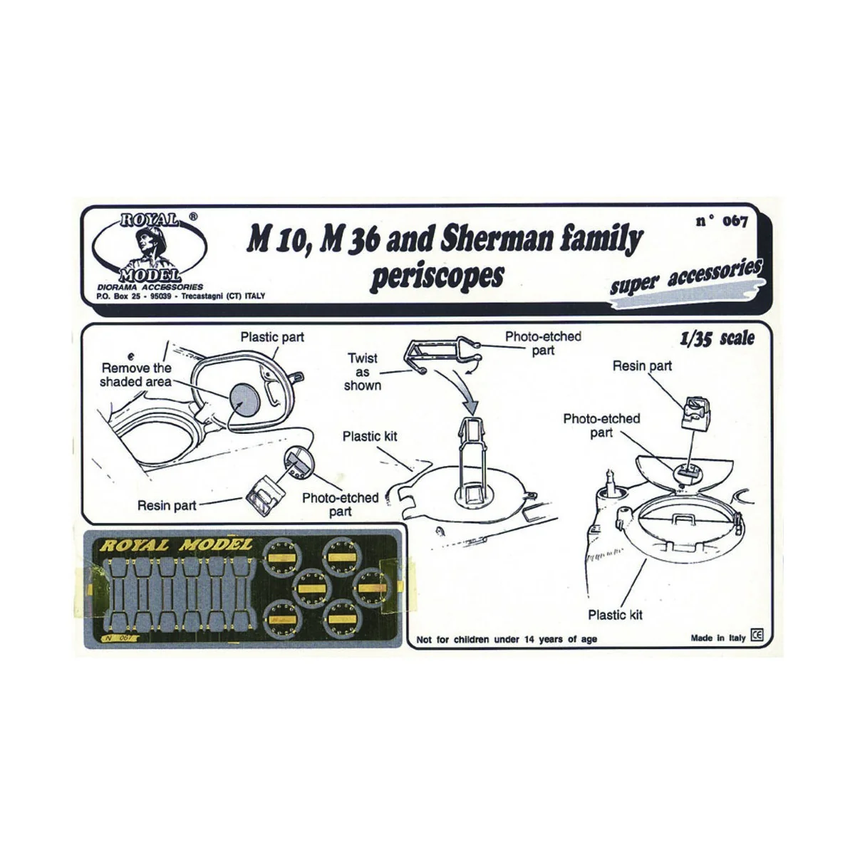 Sherman family periscopes - Royal Model RM067