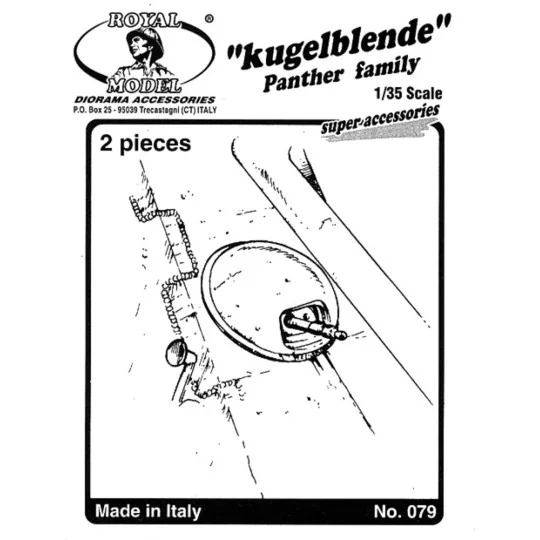 Kugelblende Panter family, 1/35 - Royal Model RM079