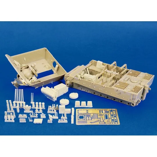 Sturmtiger interior details, 1/35 - Royal Model RM096