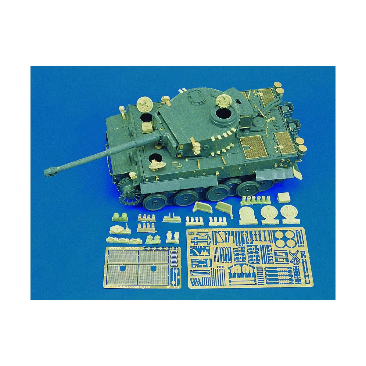 Tiger I early version E/H1(for Italeri kit) - Royal Model RM104