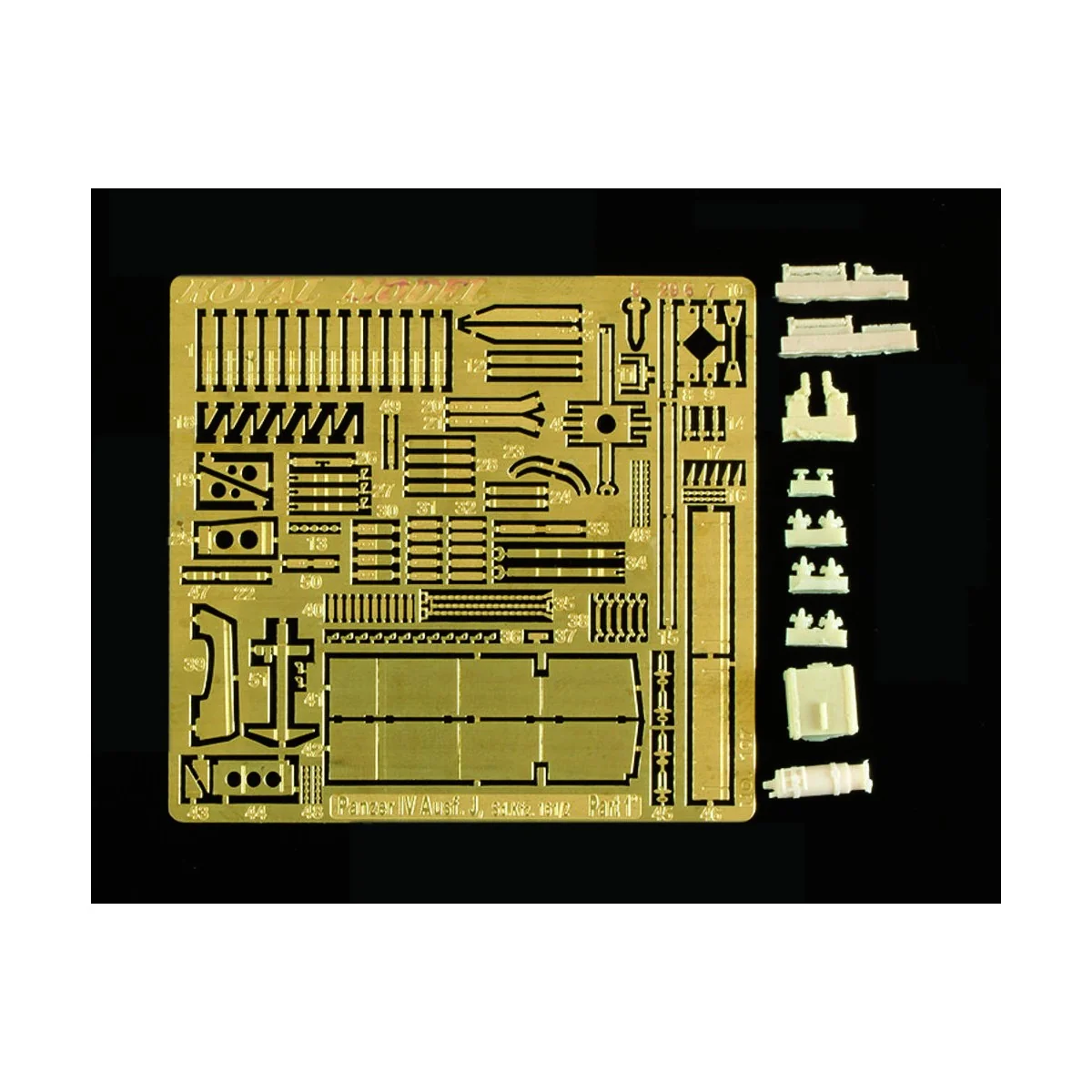 Panzer IV J part 1 (for Tamiya kit), 1/35 - Royal Model RM107