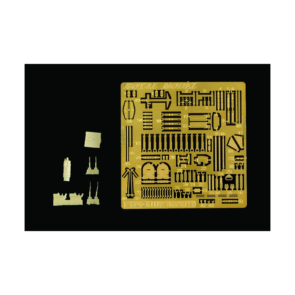 StuG III ausf F (for Dragon kit) - Royal Model RM109