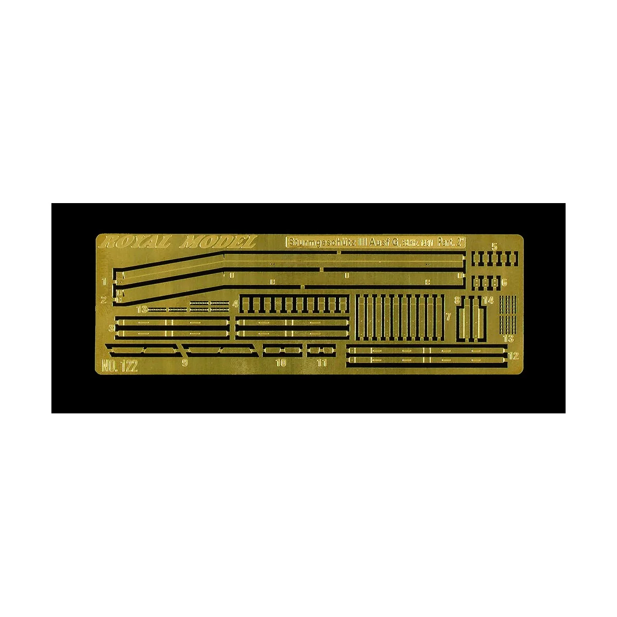 StuG III Ausf part 2 (for Tamiya kit) - Royal Model RM122