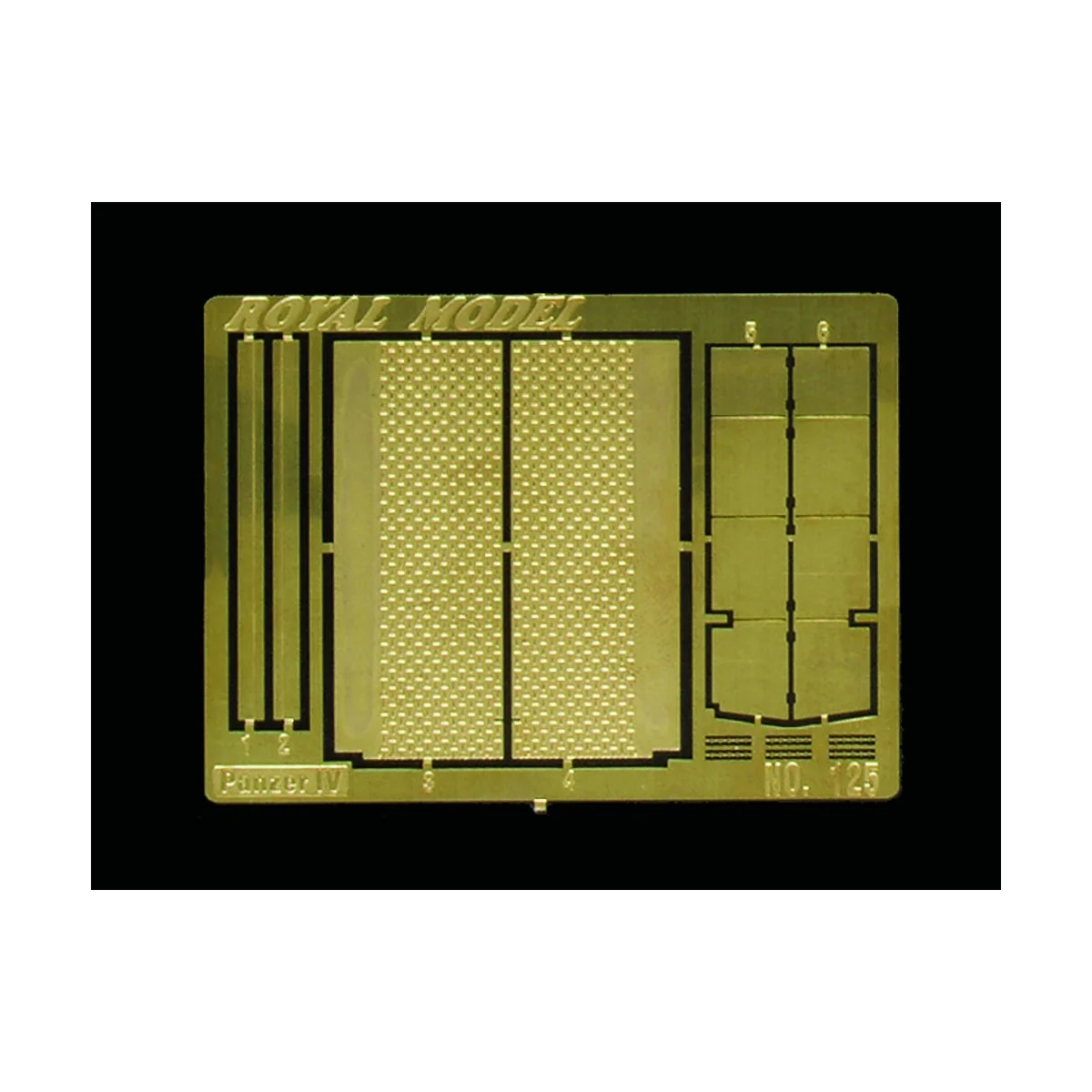 Panzer version IV fender (for Dragon kit) - Royal Model RM125