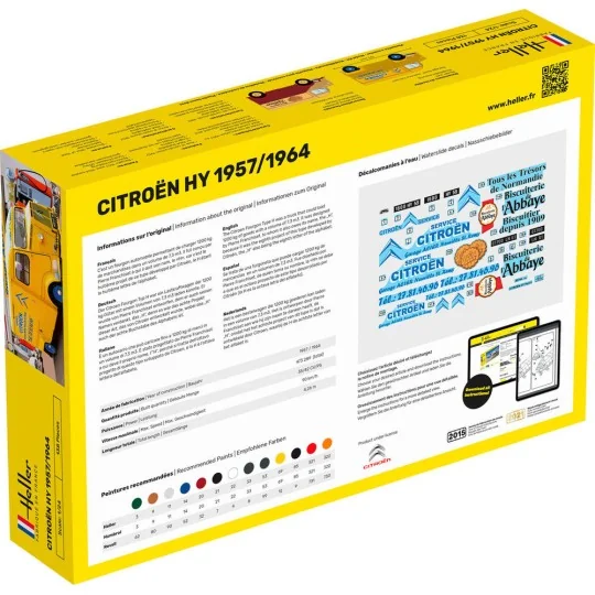STARTER KIT CITROEN HY 1957/1964 - Heller 56744