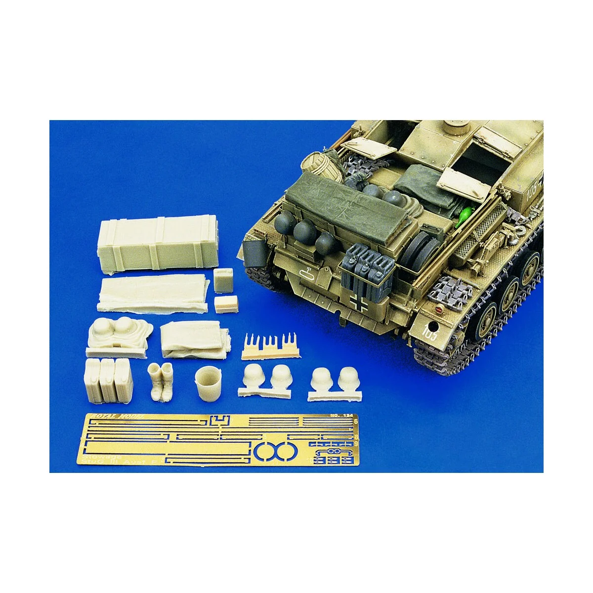 Stowage StuG D (Dragon kit - Royal Model RM134
