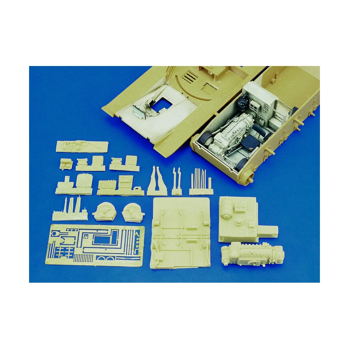 Wespe interior details (for Tamiya kit) - Royal Model RM137