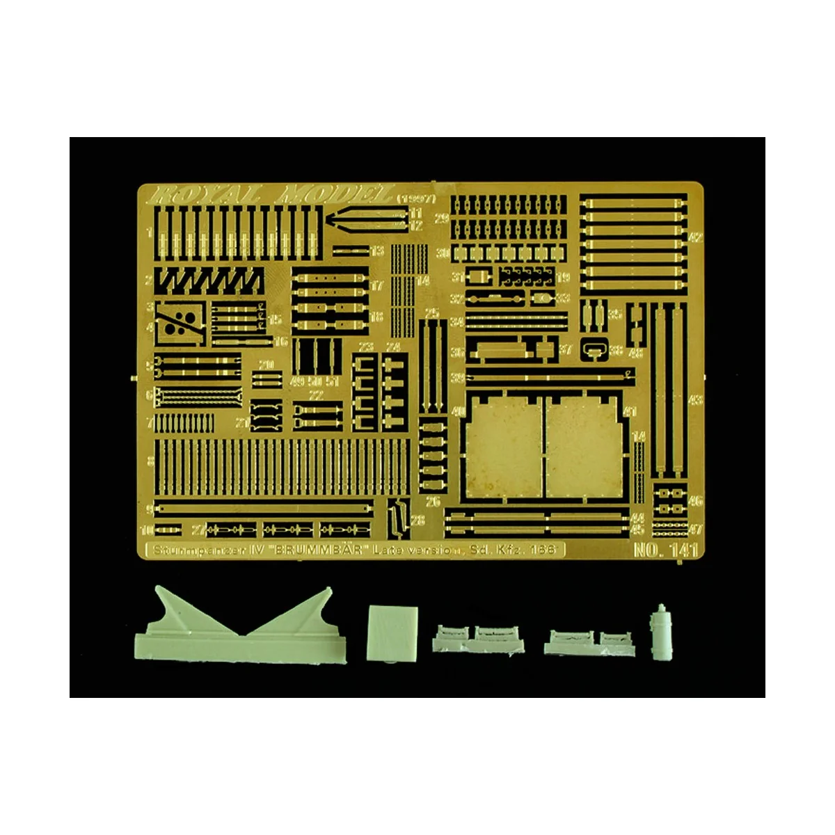 Brummbar (for Dragon kit), 1/35 - Royal Model RM141