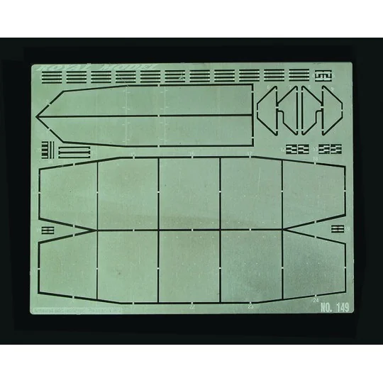 Armoured skirt Panzer IV/H/J (for Tamiya kit) - Royal Model RM149